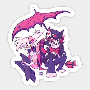Looser Baby Angel Dust + Husker by anshiehoop Sticker